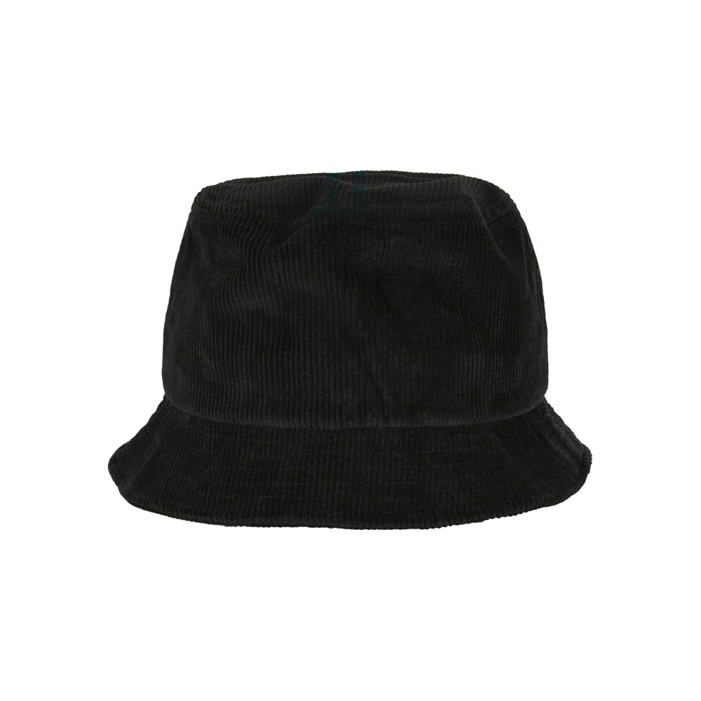 Urban Classics - Corduroy Bucket hat / Vissershoed - Vissers hoed - Zwart